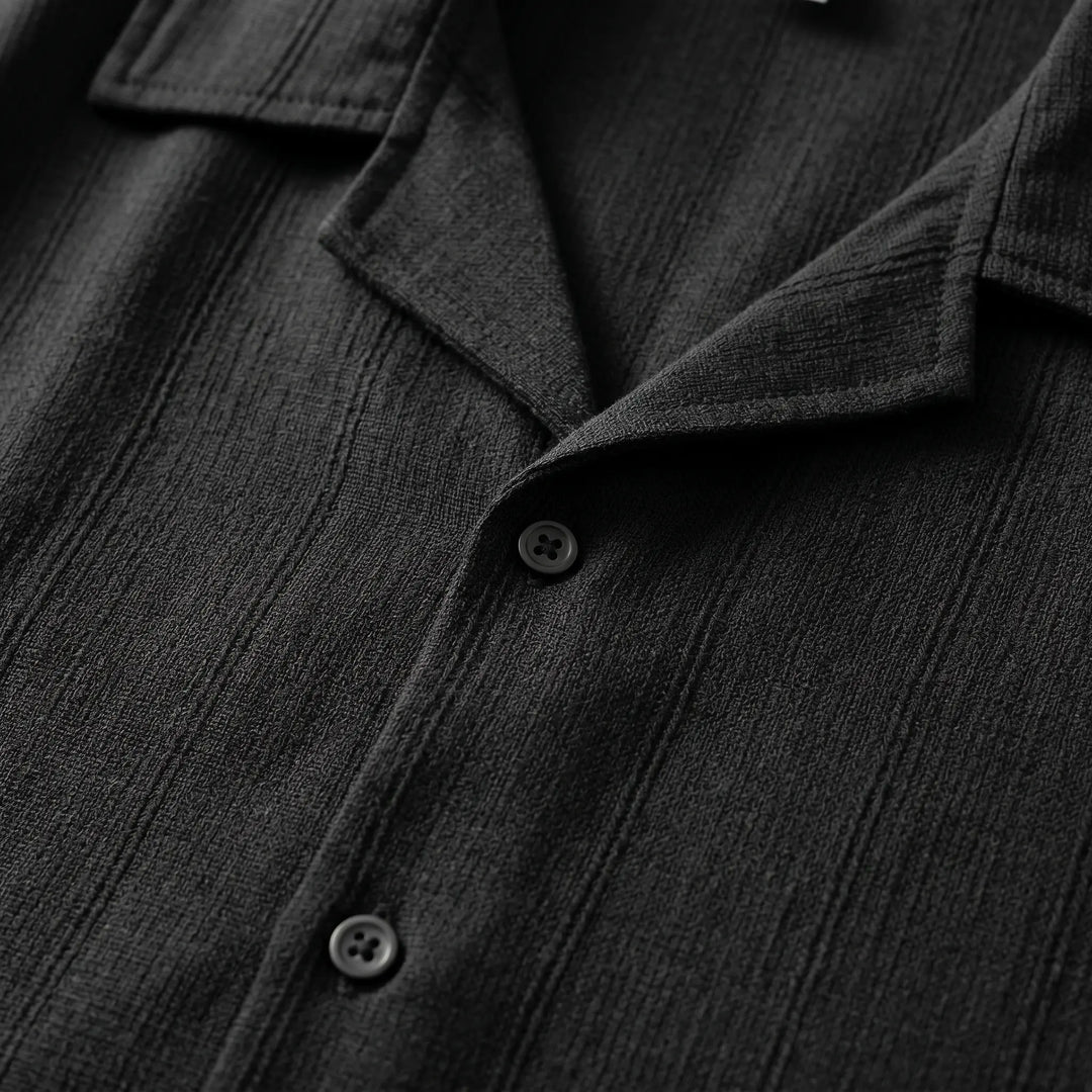 Close-up view of a black Kaelen men&